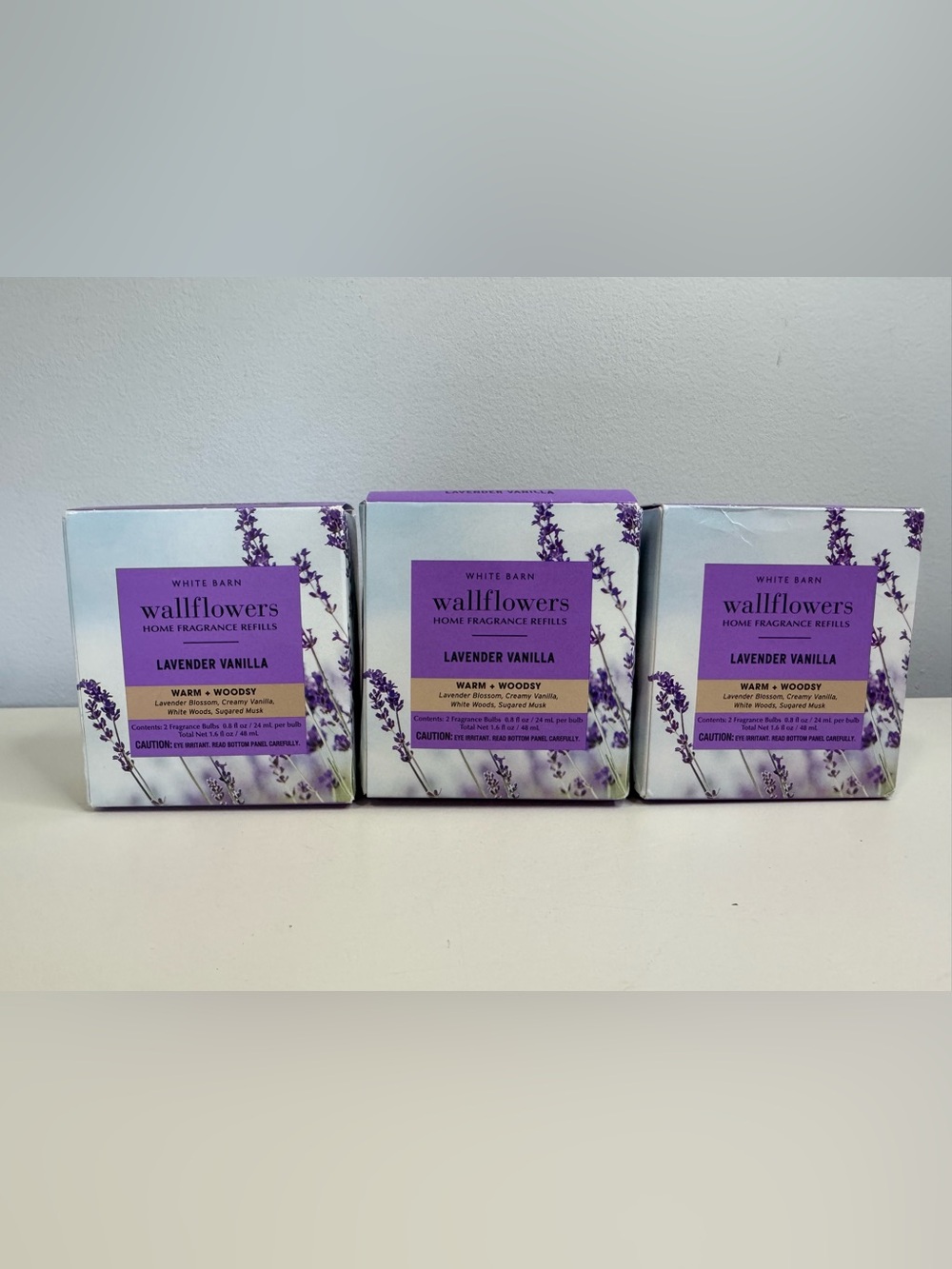 Bundle: White Barn Lavender Vanilla Wallflowers Fragrance Refills